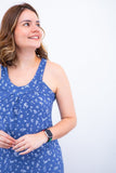 Vestido Mila – Malha Confort Midi com Alça Nadador - Naguirre Shop