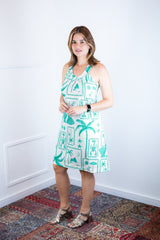 Vestido Mila – Malha Confort Midi com Alça Nadador - Naguirre Shop