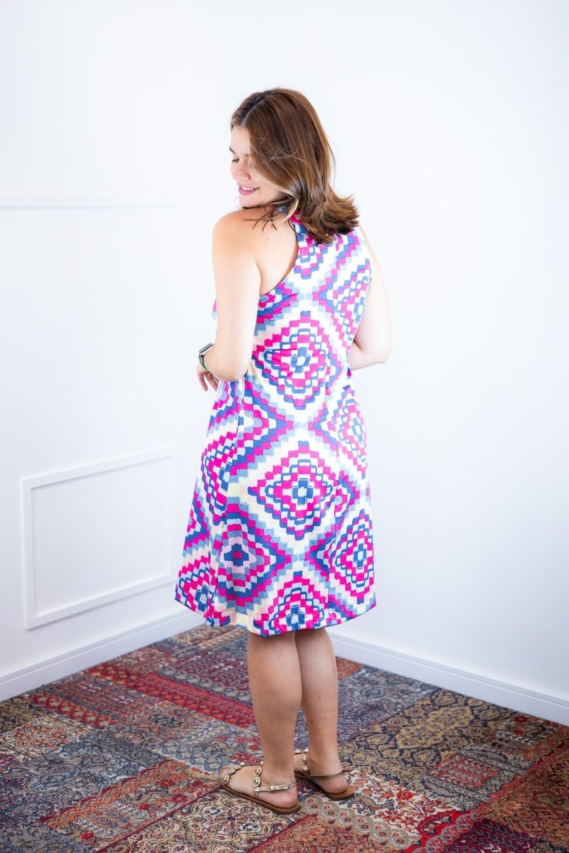 Vestido Mila – Malha Confort Midi com Alça Nadador - Naguirre Shop