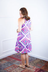 Vestido Mila – Malha Confort Midi com Alça Nadador - Naguirre Shop