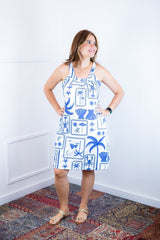Vestido Mila – Malha Confort Midi com Alça Nadador - Naguirre Shop