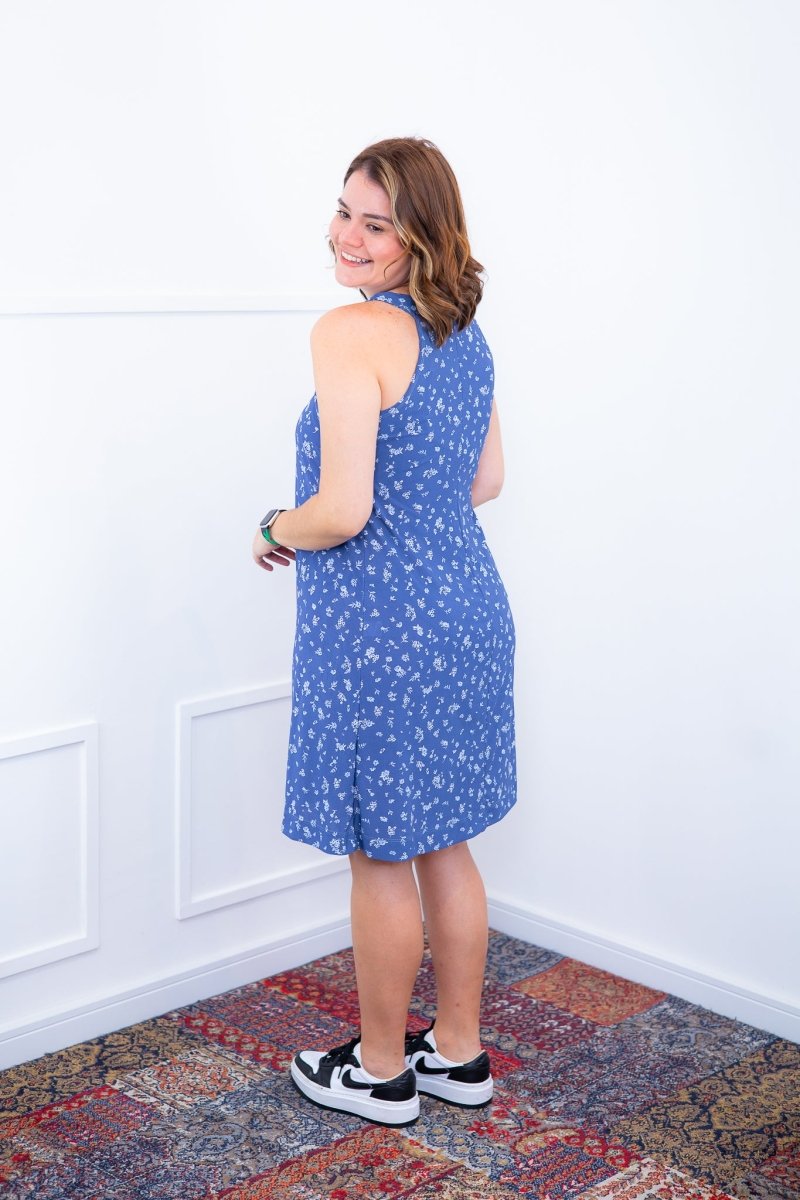 Vestido Mila – Malha Confort Midi com Alça Nadador - Naguirre Shop