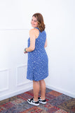 Vestido Mila – Malha Confort Midi com Alça Nadador - Naguirre Shop