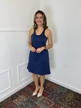 Vestido Mila – Malha Confort Midi com Alça Nadador - Naguirre Shop