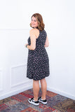 Vestido Mila – Malha Confort Midi com Alça Nadador - Naguirre Shop