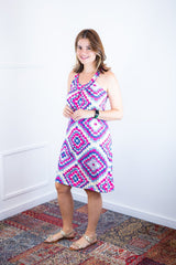 Vestido Mila – Malha Confort Midi com Alça Nadador - Naguirre Shop