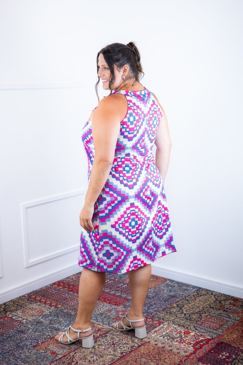 Vestido Mila – Malha Confort Midi com Alça Nadador - Naguirre Shop