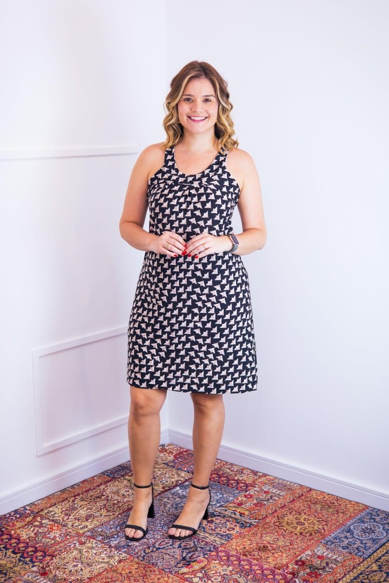 Vestido Mila – Malha Confort Midi com Alça Nadador - Naguirre Shop