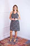 Vestido Mila – Malha Confort Midi com Alça Nadador - Naguirre Shop
