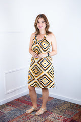 Vestido Mila – Malha Confort Midi com Alça Nadador - Naguirre Shop