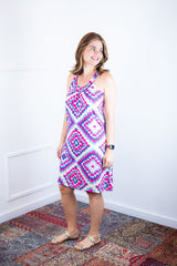 Vestido Mila – Malha Confort Midi com Alça Nadador - Naguirre Shop
