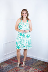 Vestido Mila – Malha Confort Midi com Alça Nadador - Naguirre Shop