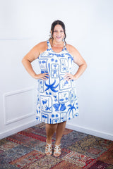Vestido Mila – Malha Confort Midi com Alça Nadador - Naguirre Shop