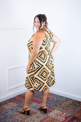 Vestido Mila – Malha Confort Midi com Alça Nadador - Naguirre Shop