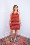 Vestido Mila – Malha Confort Midi com Alça Nadador - Naguirre Shop