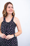 Vestido Mila – Malha Confort Midi com Alça Nadador - Naguirre Shop