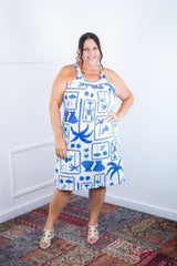 Vestido Mila – Malha Confort Midi com Alça Nadador - Naguirre Shop