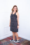 Vestido Mila – Malha Confort Midi com Alça Nadador - Naguirre Shop