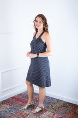 Vestido Mila – Malha Confort Midi com Alça Nadador - Naguirre Shop