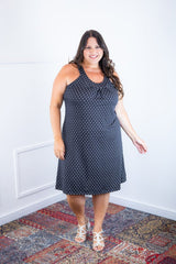 Vestido Mila – Malha Confort Midi com Alça Nadador - Naguirre Shop