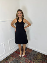 Vestido Mila – Malha Confort Midi com Alça Nadador - Naguirre Shop
