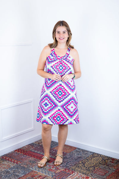 Vestido Mila – Malha Confort Midi com Alça Nadador - Naguirre Shop