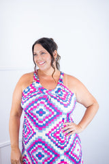Vestido Mila – Malha Confort Midi com Alça Nadador - Naguirre Shop