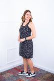 Vestido Mila – Malha Confort Midi com Alça Nadador - Naguirre Shop