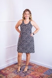 Vestido Mila – Malha Confort Midi com Alça Nadador - Naguirre Shop