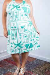Vestido Mila – Malha Confort Midi com Alça Nadador - Naguirre Shop