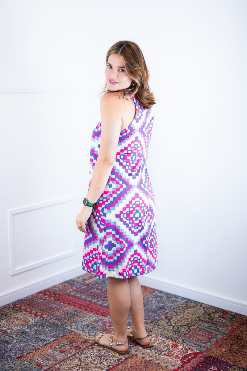Vestido Mila – Malha Confort Midi com Alça Nadador - Naguirre Shop