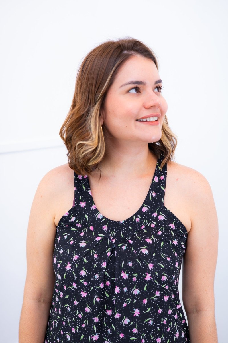 Vestido Mila – Malha Confort Midi com Alça Nadador - Naguirre Shop