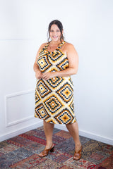 Vestido Mila – Malha Confort Midi com Alça Nadador - Naguirre Shop