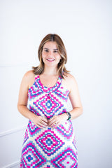 Vestido Mila – Malha Confort Midi com Alça Nadador - Naguirre Shop