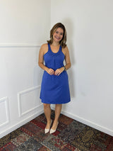 Vestido Mila – Malha Confort Midi com Alça Nadador - Naguirre Shop