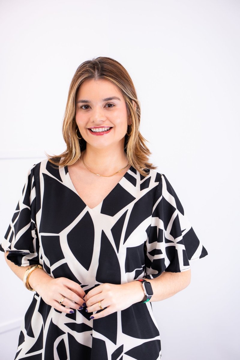 Vestido Monalisa – Midi com Manga Flare em Crepe - Naguirre Shop