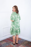 Vestido Monalisa – Midi com Manga Flare em Crepe - Naguirre Shop