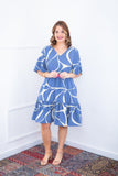 Vestido Monalisa – Midi com Manga Flare em Crepe - Naguirre Shop