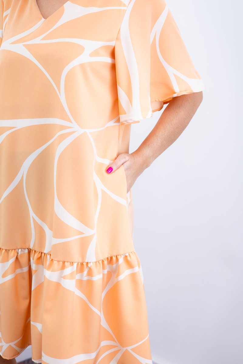 Vestido Monalisa – Midi com Manga Flare em Crepe - Naguirre Shop