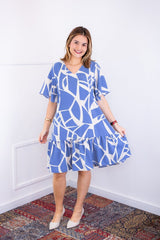 Vestido Monalisa – Midi com Manga Flare em Crepe - Naguirre Shop