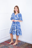 Vestido Monalisa – Midi com Manga Flare em Crepe - Naguirre Shop