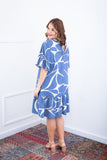 Vestido Monalisa – Midi com Manga Flare em Crepe - Naguirre Shop