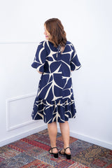 Vestido Monalisa – Midi com Manga Flare em Crepe - Naguirre Shop