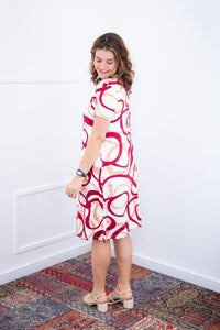 Vestido Sara - Malha Confort Deluxe Midi com Mangas e Bolsos - Naguirre Shop