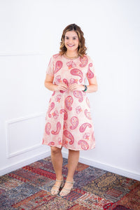 Vestido Sara - Malha Confort Deluxe Midi com Mangas e Bolsos - Naguirre Shop