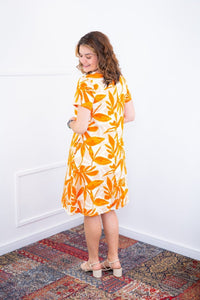 Vestido Sara - Malha Confort Deluxe Midi com Mangas e Bolsos - Naguirre Shop