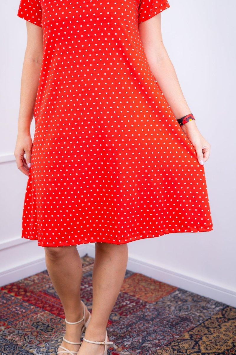 Vestido Sara - Malha Confort Deluxe Midi com Mangas e Bolsos - Naguirre Shop