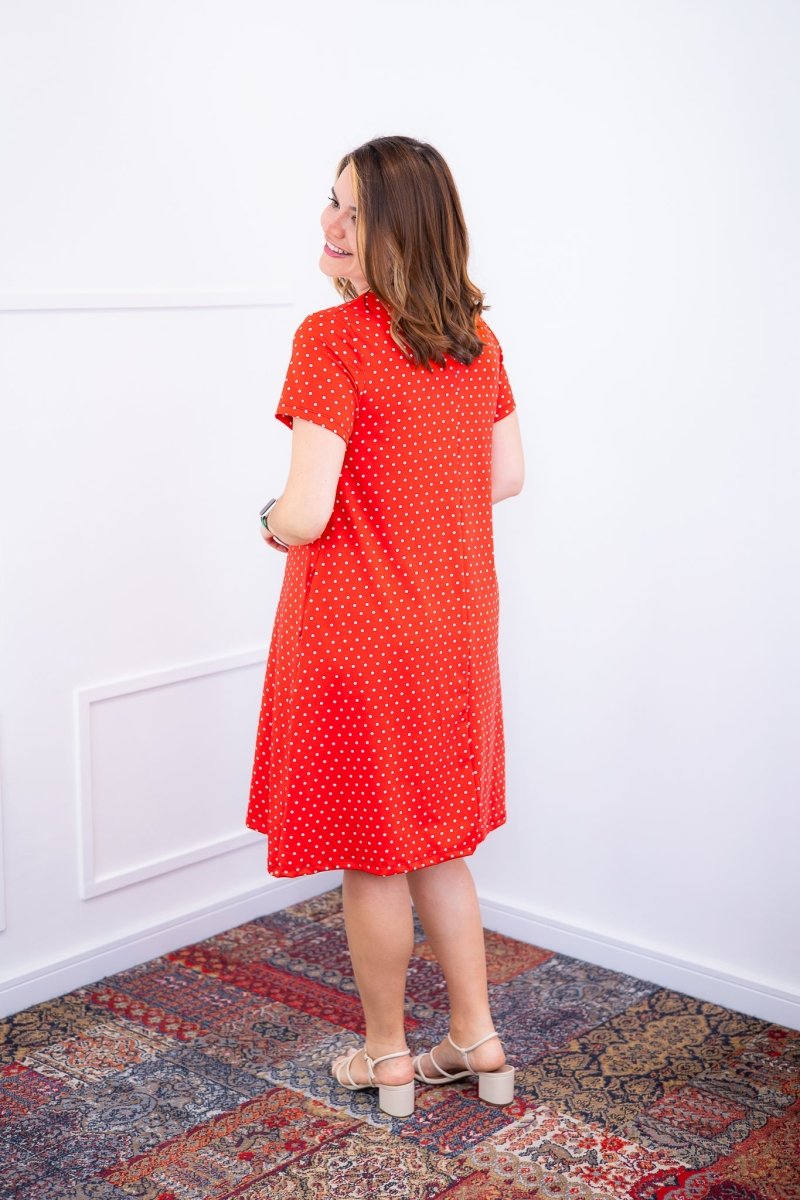 Vestido Sara - Malha Confort Deluxe Midi com Mangas e Bolsos - Naguirre Shop