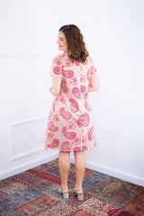 Vestido Sara - Malha Confort Deluxe Midi com Mangas e Bolsos - Naguirre Shop