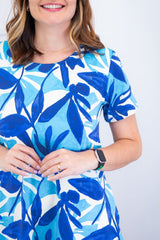 Vestido Sara - Malha Confort Deluxe Midi com Mangas e Bolsos - Naguirre Shop